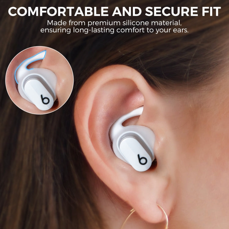 Pour les embouts auriculaires en silicone AhaStyle PT172 pour écouteurs Beats Studio Buds, Style : Embouts x 3 + étui (blanc), Embouts x 3 + étui (rouge), Embouts x 3 + étui (noir), Embouts (blanc), Embouts (noir), Embouts (rouge)