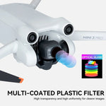 Accessoires pour drone DJI Mini 3 Pro RCSTQ : filtres PL (ND8/PL, ND16/PL, ND32/PL, ND64/PL), kit 4 en 1 ND/PL 8/16/32/64, kit 6 en 1 UV+CPL+ND/PL 8/16/32/64)