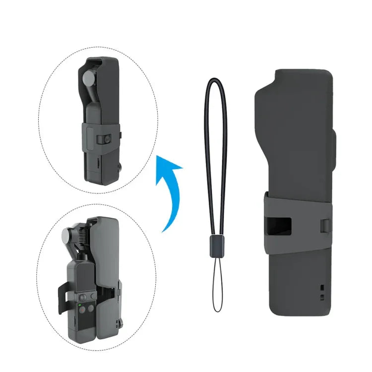 Étui de transport RCSTQ avec dragonne pour DJI OSMO Pocket 2