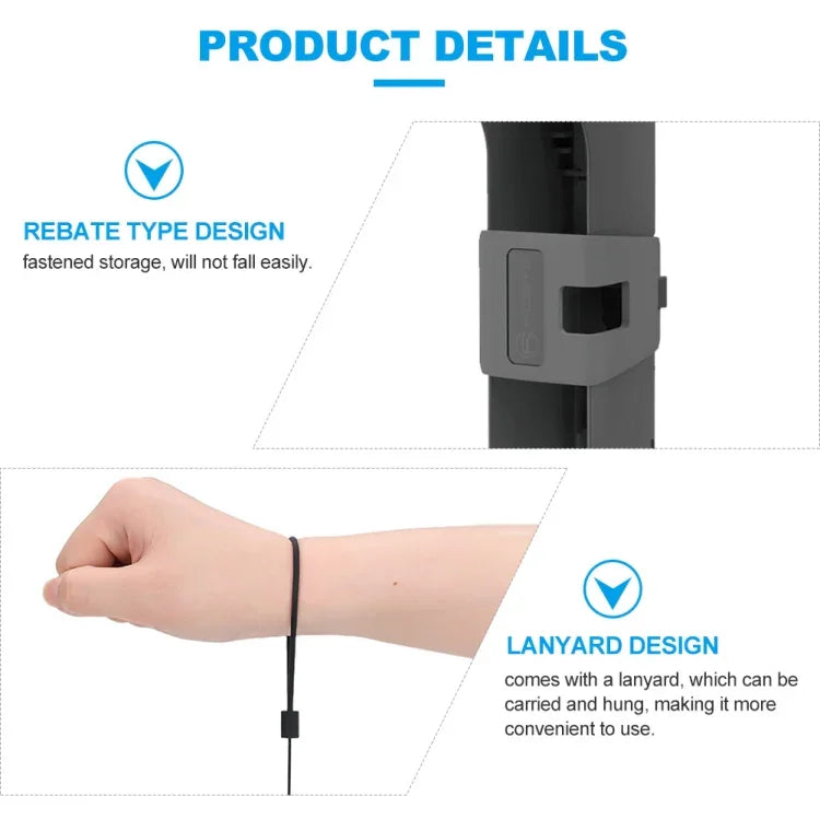 Étui de transport RCSTQ avec dragonne pour DJI OSMO Pocket 2