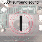 Haut-parleur Bluetooth de bureau BT809S pour jeux, connexion USB intelligente, audio avec lumière ambiante