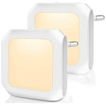 Veilleuse à Induction à Intensité Variable en Continu Plaque de Guidage de Lumière Carrée Veilleuse pour Bébé, 0.6W