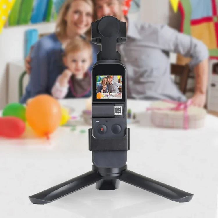 RCGEEK pour DJI OSMO Pocket 2 Mini trépied universel PTZ Accessoires pour caméra, 1196500 (Noir)