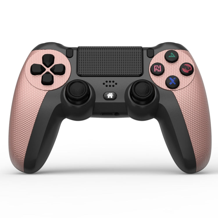 Manette de jeu sans fil Bluetooth 4.0 KM048 pour PS4 avec barre lumineuse, KM048 (Orange Vitalité), KM048 (Rose Vif), KM048 (Jaune Citron), KM048 (Bleu Montagne), KM048 (Gris Bataille), KM048 (Argent Élégant), KM048 (Blanc Élégant), KM048 (Vert Menthe)