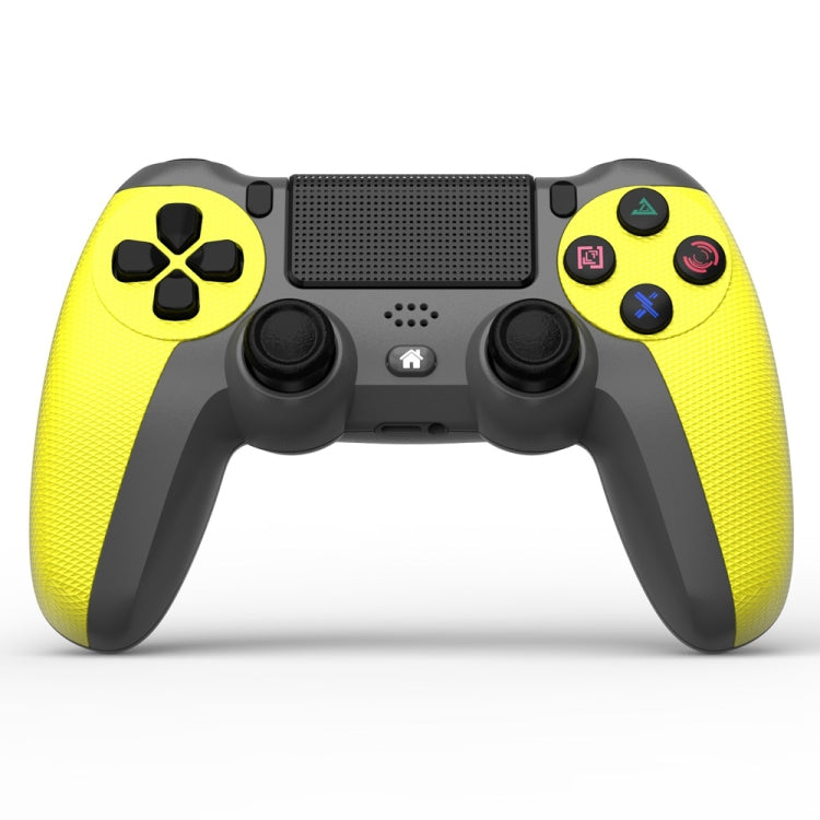 Manette de jeu sans fil Bluetooth 4.0 KM048 pour PS4 avec barre lumineuse, KM048 (Orange Vitalité), KM048 (Rose Vif), KM048 (Jaune Citron), KM048 (Bleu Montagne), KM048 (Gris Bataille), KM048 (Argent Élégant), KM048 (Blanc Élégant), KM048 (Vert Menthe)