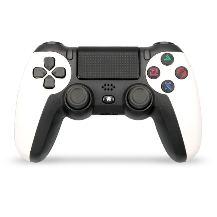 Manette de jeu sans fil Bluetooth 4.0 KM048 pour PS4 avec barre lumineuse, KM048 (Orange Vitalité), KM048 (Rose Vif), KM048 (Jaune Citron), KM048 (Bleu Montagne), KM048 (Gris Bataille), KM048 (Argent Élégant), KM048 (Blanc Élégant), KM048 (Vert Menthe)