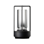 Lampe de table Vintage tout aluminium, portable, pour hôtel ou camping, veilleuse tactile, 2000 mAh (Bronze), 2600 mAh (Bronze), 2000 mAh (Argent), 2600 mAh (Argent), 2000 mAh (Noir mat), 2600 mAh (Noir mat)
