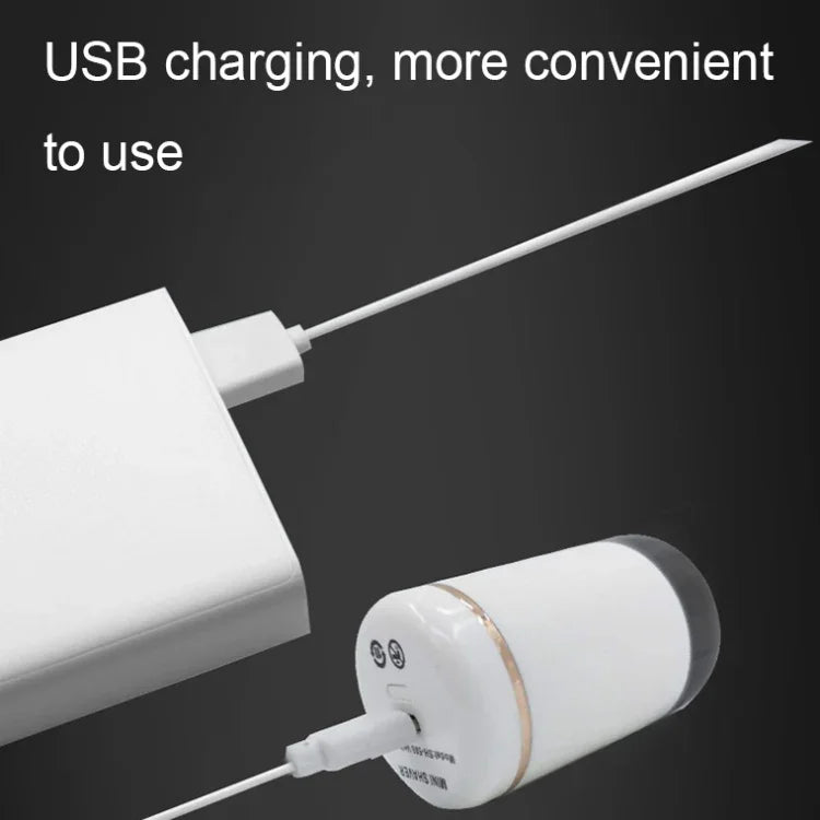 Rasoir électrique mini USB rechargeable SH-588, rasoir de voyage portable pour voiture, SH-588 (Blanc), SH-588 (Gris Noir), SH-588 (Vert)