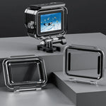 Boîtier étanche TELESIN anti-buée pour plongée sous-marine avec GoPro Hero11 Black / HERO10 Black / HERO9 Black.