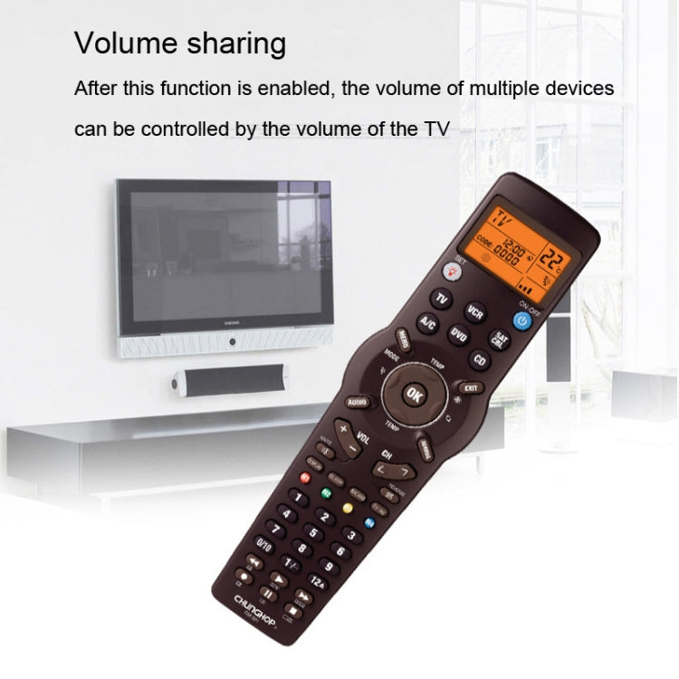 Télécommande universelle d’apprentissage infrarouge 6 en 1 CHUNGHOP RM-991