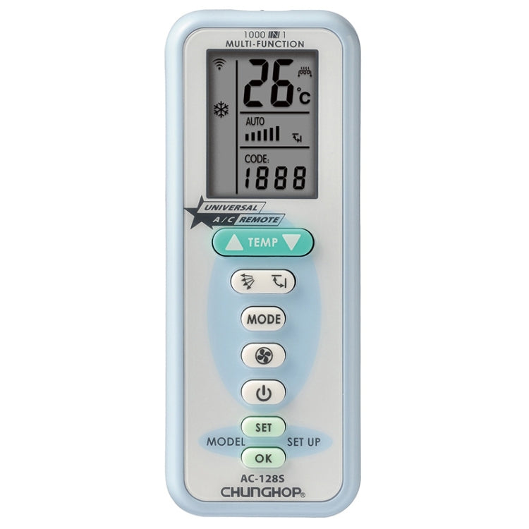 Télécommande universelle pour climatiseur CHUNGHOP AC-128S à piles