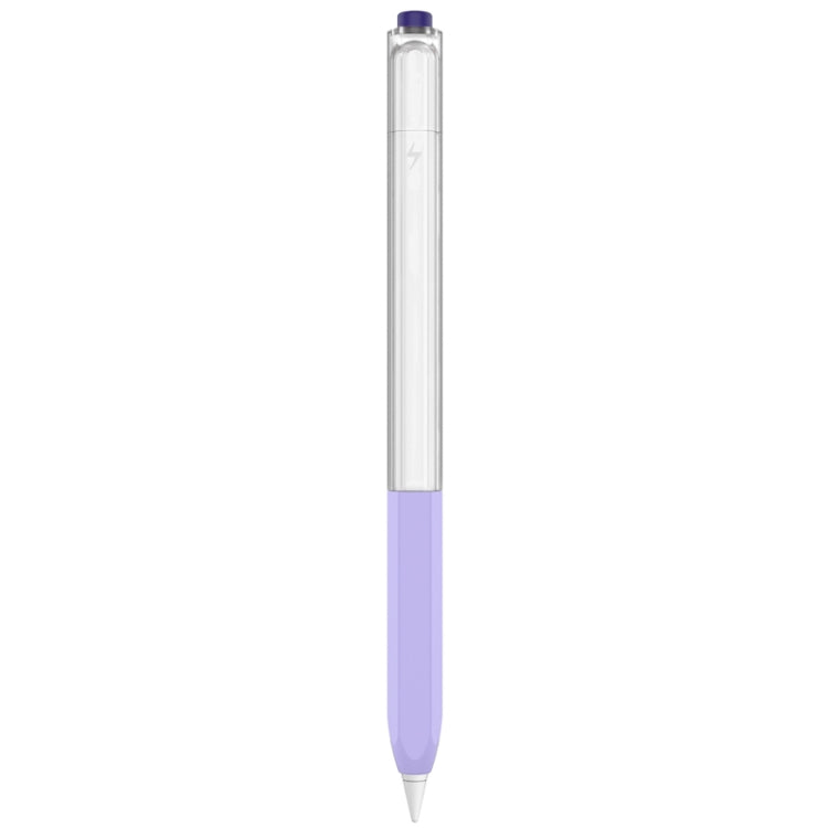 Pour Apple Pencil 2 AhaStyle PT-LC05 Coque de protection translucide en silicone style gelée