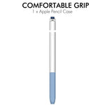 Pour Apple Pencil 2 AhaStyle PT-LC05 Coque de protection translucide en silicone style gelée