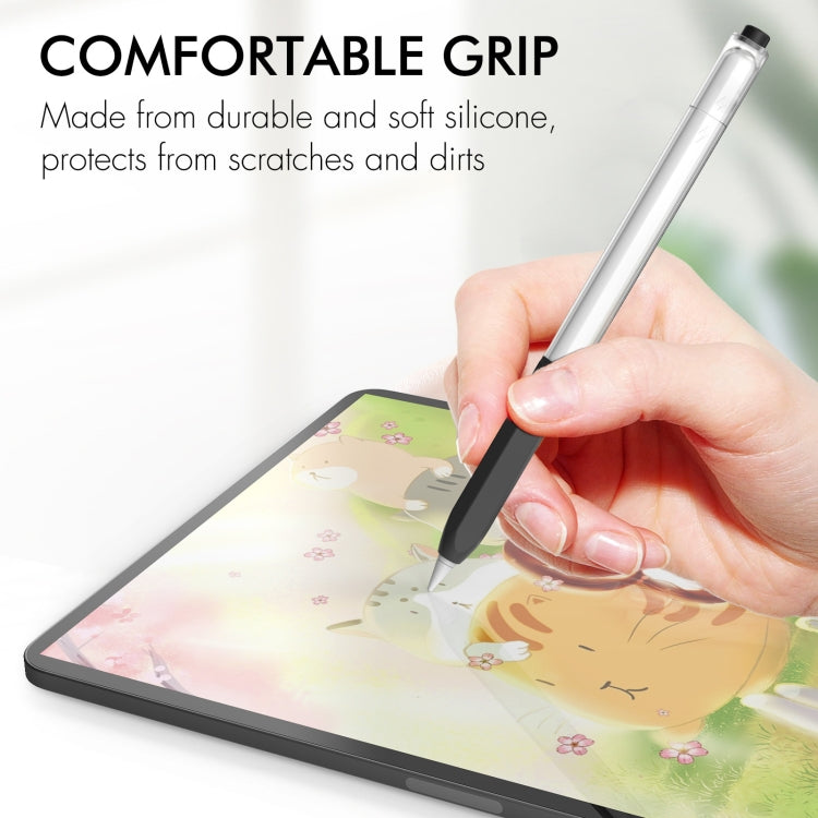 Pour Apple Pencil 2 AhaStyle PT-LC05 Coque de protection translucide en silicone style gelée
