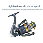 Moulinet de pêche à tambour, basculeur en métal, bobine métallique, YUMOSHI KS2000, YUMOSHI KS3000, YUMOSHI KS4000, YUMOSHI KS5000, YUMOSHI KS6000, YUMOSHI KS7000