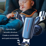 Air Outlet Triangular Gravity Sensor Car Mobile Phone Holder, Black Hook Clip, Golden Hook Clip, Black Olecranon Clip, Golden Olecranon Clip, Black One Word Clip, Golden One Word Clip