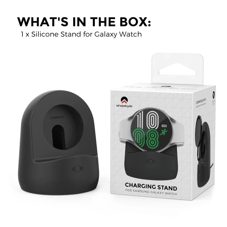 Support de charge en silicone AhaStyle PT181 pour montre Galaxy Watch 3 / 4 / Active / Active 2