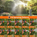 Arroseur multifonctionnel pour jardin et usage domestique