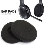 Pour Logitech H800 Casque 2pcs Housse Éponge Oreillettes Cache-Oreilles, Pour Logitech H800
