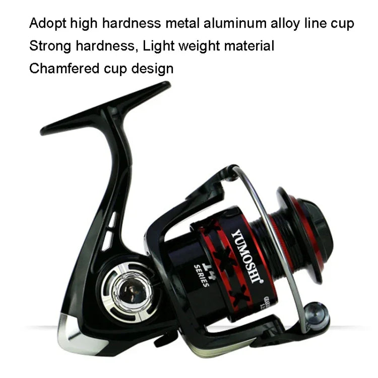 Moulinet de Pêche Metal Rocker, YUMOSHI RS2000, YUMOSHI RS3000, YUMOSHI RS4000, YUMOSHI RS5000, YUMOSHI RS6000, YUMOSHI RS7000