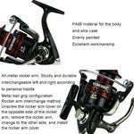 Moulinet de Pêche Metal Rocker, YUMOSHI RS2000, YUMOSHI RS3000, YUMOSHI RS4000, YUMOSHI RS5000, YUMOSHI RS6000, YUMOSHI RS7000