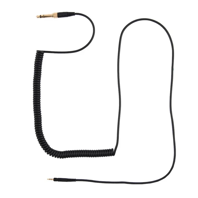 ZS0185 Câble ressort pour écouteurs Sennheiser HD598 / HD558 / HD518 / HD595, longueur du câble : 1,4 m-3 m, ZS0185