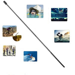 Perche à selfie invisible en fibre de carbone extensible pour Insta360 / DJI Action / GoPro / Caméra sportive Xiao Yi, 1,5 m, 3 m, 5 m