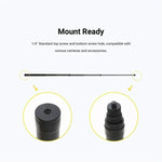 Perche à selfie invisible en fibre de carbone extensible pour Insta360 / DJI Action / GoPro / Caméra sportive Xiao Yi, 1,5 m, 3 m, 5 m