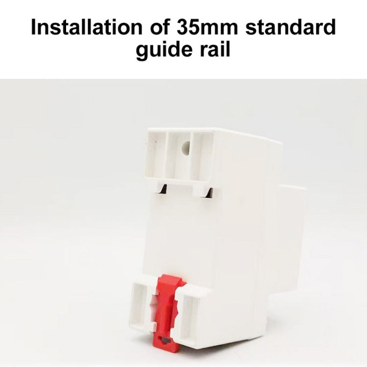 Compteur rail monophasé multifonction DDM15SD avec écran LCD rétroéclairé, 5 (20) A, 5 (32) A, 10 (40) A, 15 (60) A, 20 (80) A, 5 (80) A