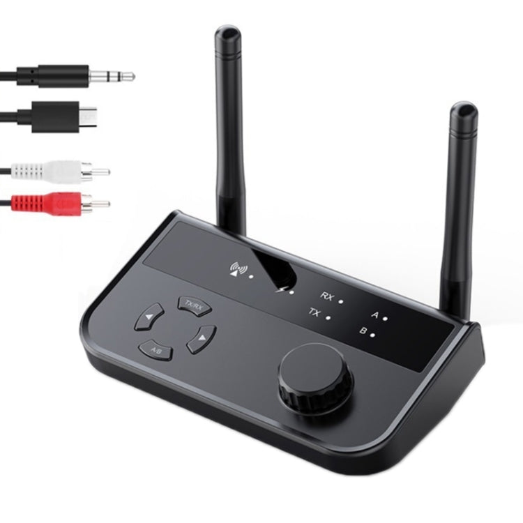 Adaptateur TV et ordinateur B39 2 en 1 Bluetooth 5.3 avec récepteur de musique AUX, B39