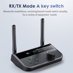 Adaptateur TV et ordinateur B39 2 en 1 Bluetooth 5.3 avec récepteur de musique AUX, B39