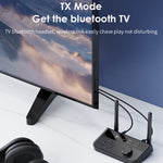 Adaptateur TV et ordinateur B39 2 en 1 Bluetooth 5.3 avec récepteur de musique AUX, B39
