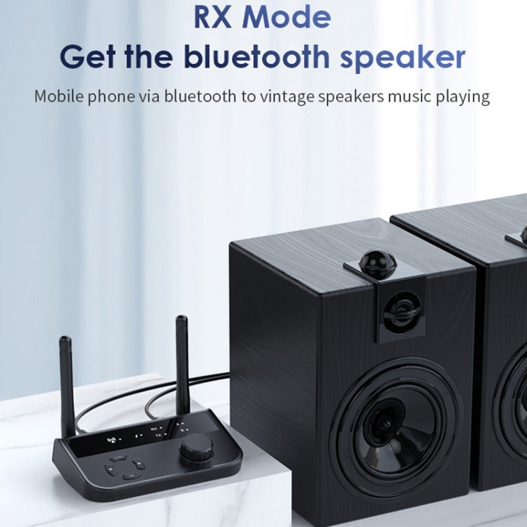 Adaptateur TV et ordinateur B39 2 en 1 Bluetooth 5.3 avec récepteur de musique AUX, B39