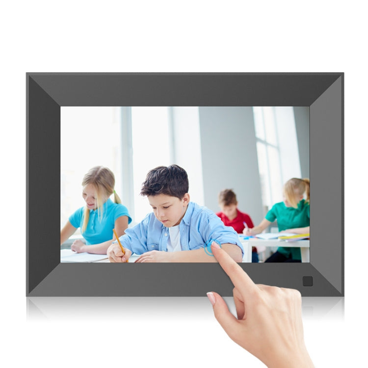 Cadre photo électronique tactile intelligent JT101F-C01 10,1 pouces avec fonction capteur humain, prise US, 10,1 pouces