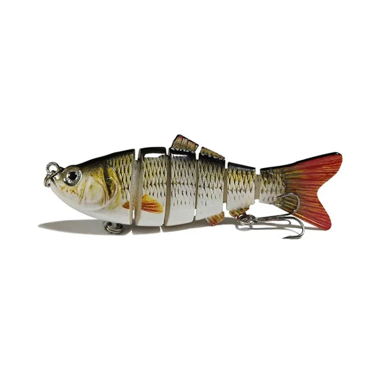 Leurres de pêche en mer artificielles bioniques multi-sections de 10 cm pour lancer à longue distance, LK001-01, LK001-02, Lk001-03, LK001-04, LK001-05, LK001-06, LK001-07, LK001-08, LK001-09, LK001-10, LK001-11, LK001-12, LK001-13, LK001-14