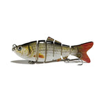 Leurres de pêche en mer artificielles bioniques multi-sections de 10 cm pour lancer à longue distance, LK001-01, LK001-02, Lk001-03, LK001-04, LK001-05, LK001-06, LK001-07, LK001-08, LK001-09, LK001-10, LK001-11, LK001-12, LK001-13, LK001-14