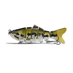 Leurres de pêche en mer artificielles bioniques multi-sections de 10 cm pour lancer à longue distance, LK001-01, LK001-02, Lk001-03, LK001-04, LK001-05, LK001-06, LK001-07, LK001-08, LK001-09, LK001-10, LK001-11, LK001-12, LK001-13, LK001-14