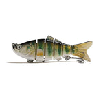 Leurres de pêche en mer artificielles bioniques multi-sections de 10 cm pour lancer à longue distance, LK001-01, LK001-02, Lk001-03, LK001-04, LK001-05, LK001-06, LK001-07, LK001-08, LK001-09, LK001-10, LK001-11, LK001-12, LK001-13, LK001-14