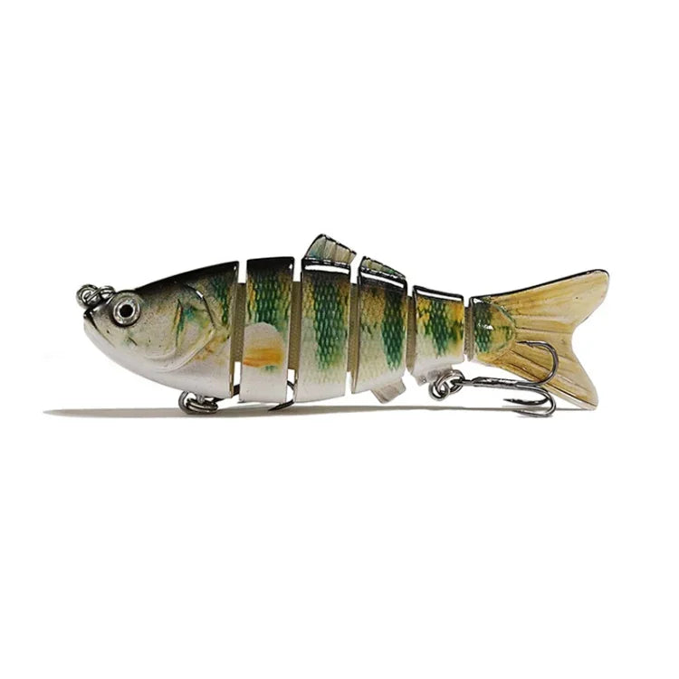 Leurres de pêche en mer artificielles bioniques multi-sections de 10 cm pour lancer à longue distance, LK001-01, LK001-02, Lk001-03, LK001-04, LK001-05, LK001-06, LK001-07, LK001-08, LK001-09, LK001-10, LK001-11, LK001-12, LK001-13, LK001-14