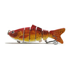 Leurres de pêche en mer artificielles bioniques multi-sections de 10 cm pour lancer à longue distance, LK001-01, LK001-02, Lk001-03, LK001-04, LK001-05, LK001-06, LK001-07, LK001-08, LK001-09, LK001-10, LK001-11, LK001-12, LK001-13, LK001-14
