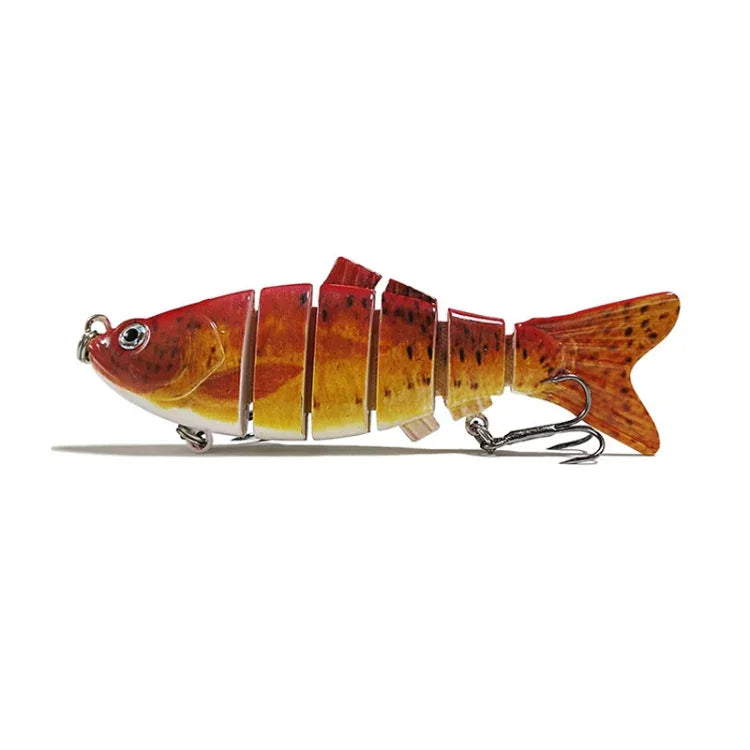 Leurres de pêche en mer artificielles bioniques multi-sections de 10 cm pour lancer à longue distance, LK001-01, LK001-02, Lk001-03, LK001-04, LK001-05, LK001-06, LK001-07, LK001-08, LK001-09, LK001-10, LK001-11, LK001-12, LK001-13, LK001-14
