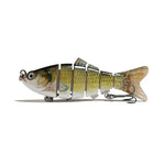 Leurres de pêche en mer artificielles bioniques multi-sections de 10 cm pour lancer à longue distance, LK001-01, LK001-02, Lk001-03, LK001-04, LK001-05, LK001-06, LK001-07, LK001-08, LK001-09, LK001-10, LK001-11, LK001-12, LK001-13, LK001-14