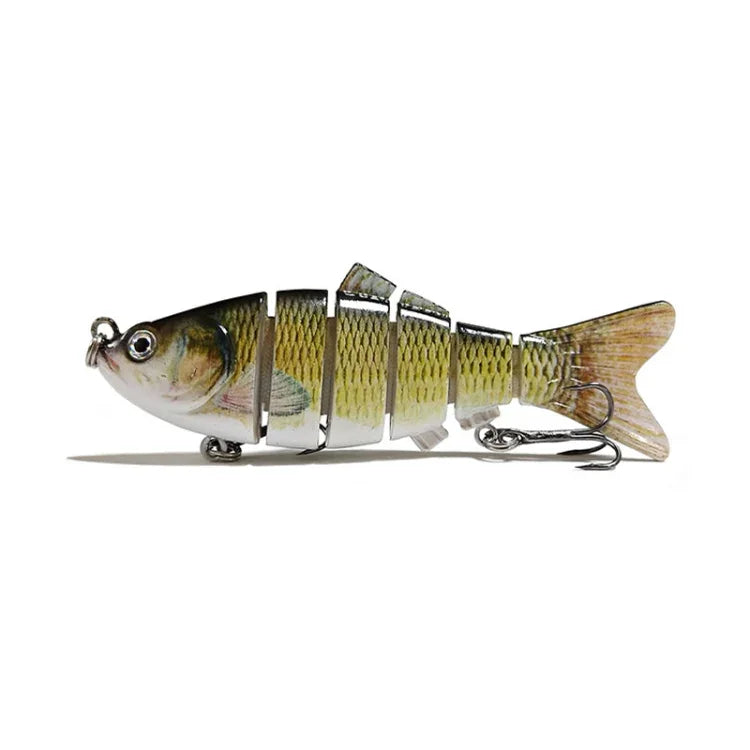Leurres de pêche en mer artificielles bioniques multi-sections de 10 cm pour lancer à longue distance, LK001-01, LK001-02, Lk001-03, LK001-04, LK001-05, LK001-06, LK001-07, LK001-08, LK001-09, LK001-10, LK001-11, LK001-12, LK001-13, LK001-14