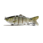 Leurres de pêche en mer artificielles bioniques multi-sections de 10 cm pour lancer à longue distance, LK001-01, LK001-02, Lk001-03, LK001-04, LK001-05, LK001-06, LK001-07, LK001-08, LK001-09, LK001-10, LK001-11, LK001-12, LK001-13, LK001-14