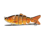 Leurres de pêche en mer artificielles bioniques multi-sections de 10 cm pour lancer à longue distance, LK001-01, LK001-02, Lk001-03, LK001-04, LK001-05, LK001-06, LK001-07, LK001-08, LK001-09, LK001-10, LK001-11, LK001-12, LK001-13, LK001-14