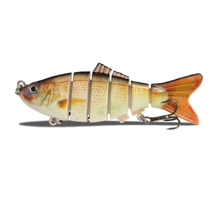 Leurres de pêche en mer artificielles bioniques multi-sections de 10 cm pour lancer à longue distance, LK001-01, LK001-02, Lk001-03, LK001-04, LK001-05, LK001-06, LK001-07, LK001-08, LK001-09, LK001-10, LK001-11, LK001-12, LK001-13, LK001-14