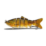 Leurres de pêche en mer artificielles bioniques multi-sections de 10 cm pour lancer à longue distance, LK001-01, LK001-02, Lk001-03, LK001-04, LK001-05, LK001-06, LK001-07, LK001-08, LK001-09, LK001-10, LK001-11, LK001-12, LK001-13, LK001-14