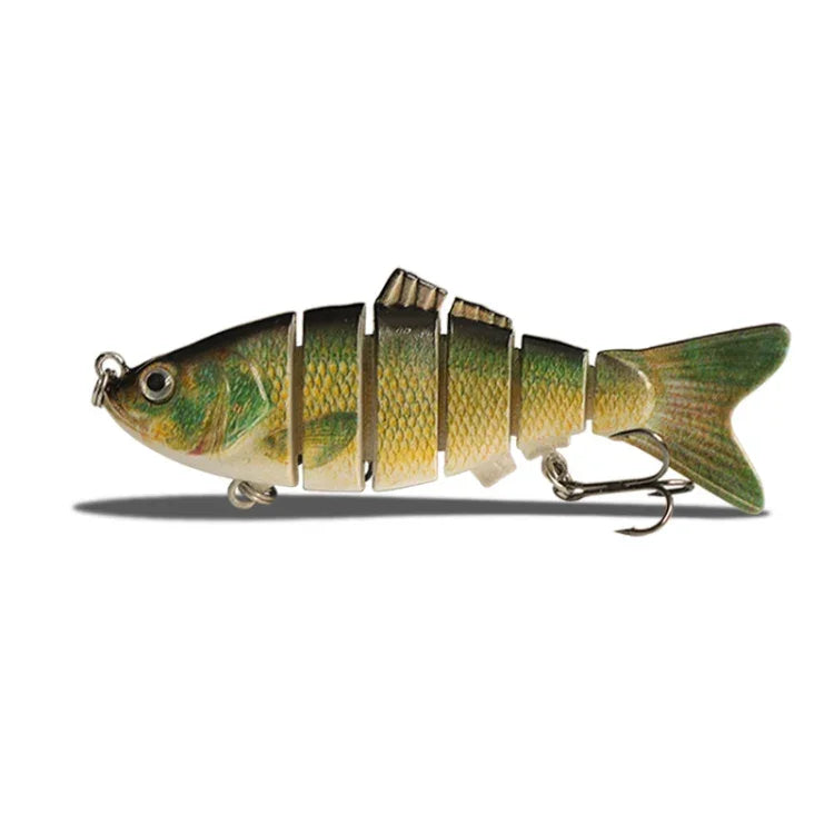 Leurres de pêche en mer artificielles bioniques multi-sections de 10 cm pour lancer à longue distance, LK001-01, LK001-02, Lk001-03, LK001-04, LK001-05, LK001-06, LK001-07, LK001-08, LK001-09, LK001-10, LK001-11, LK001-12, LK001-13, LK001-14