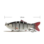 Leurres de pêche en mer artificielles bioniques multi-sections de 10 cm pour lancer à longue distance, LK001-01, LK001-02, Lk001-03, LK001-04, LK001-05, LK001-06, LK001-07, LK001-08, LK001-09, LK001-10, LK001-11, LK001-12, LK001-13, LK001-14