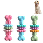 Jouets à mâcher pour animaux de compagnie BG5056 en TPR en forme d'os, bâtonnets de dentition pour chien, BG5056 (Vert), BG5056 (Bleu), BG5056 (Rose)